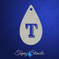 Texas Rangers stencil