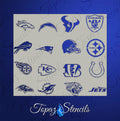 AFC Teams stencil
