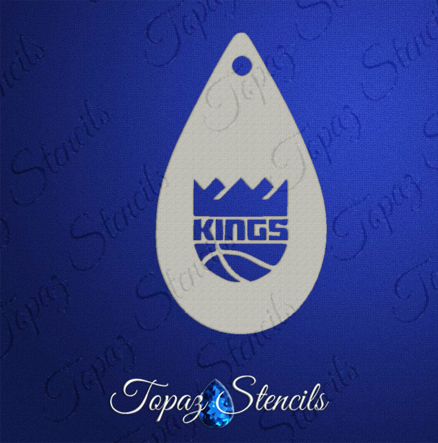 Sacramento Kings Stencil