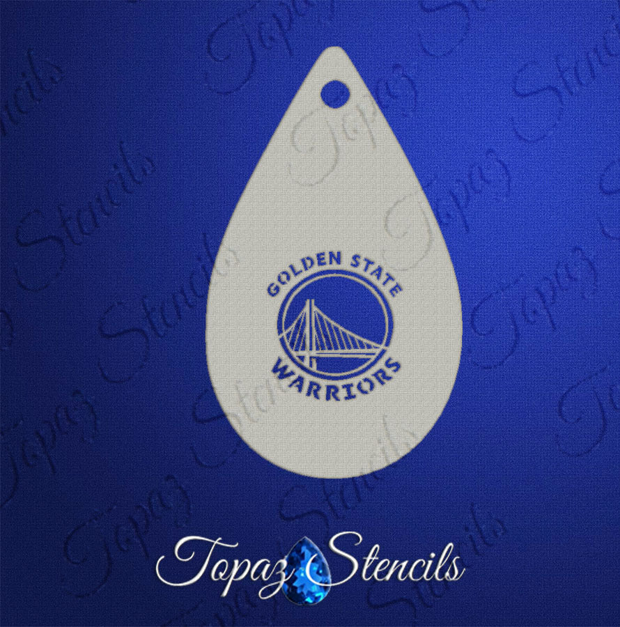 Golden State Warriors stencil