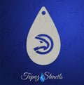 Atlanta Hawks stencil