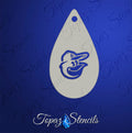 Baltimore Orioles stencil
