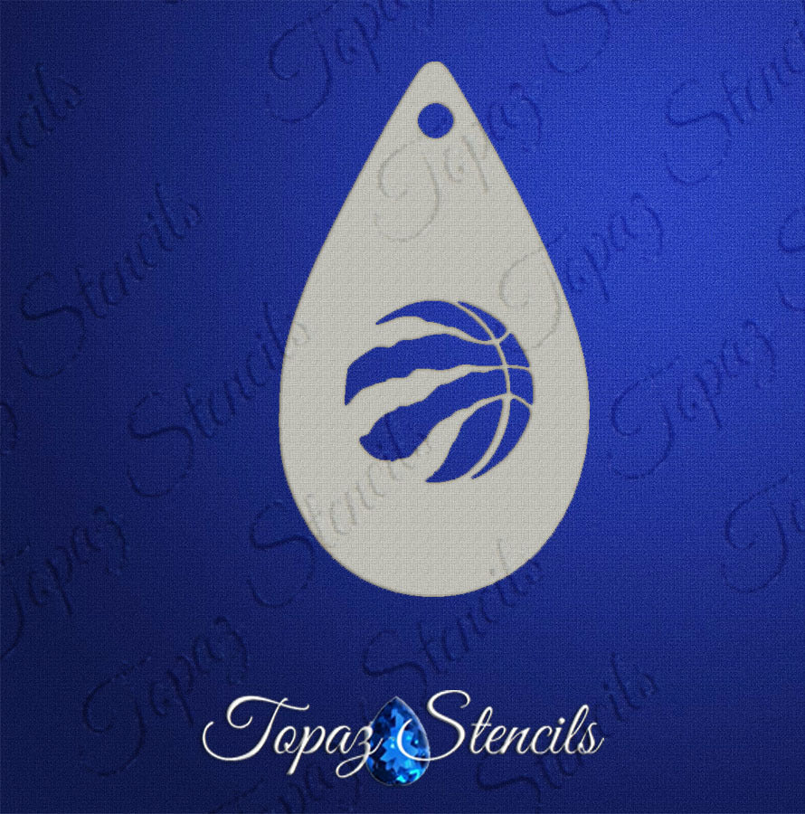 Toronto Raptors stencil