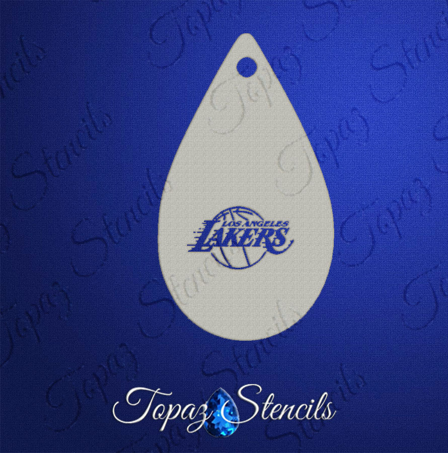 Los Angeles Lakers stencil