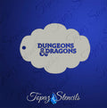 Dungeons and Dragons stencil