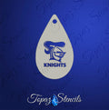 NRL Knights stencil