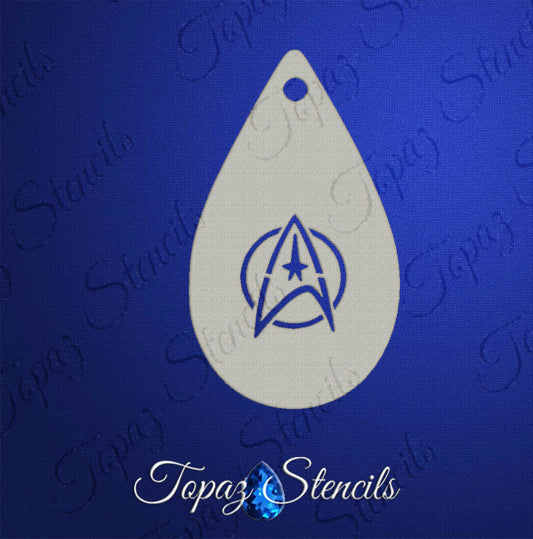 Star Trek Command Insignia Stencil