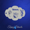 Shrek and Pals stencil