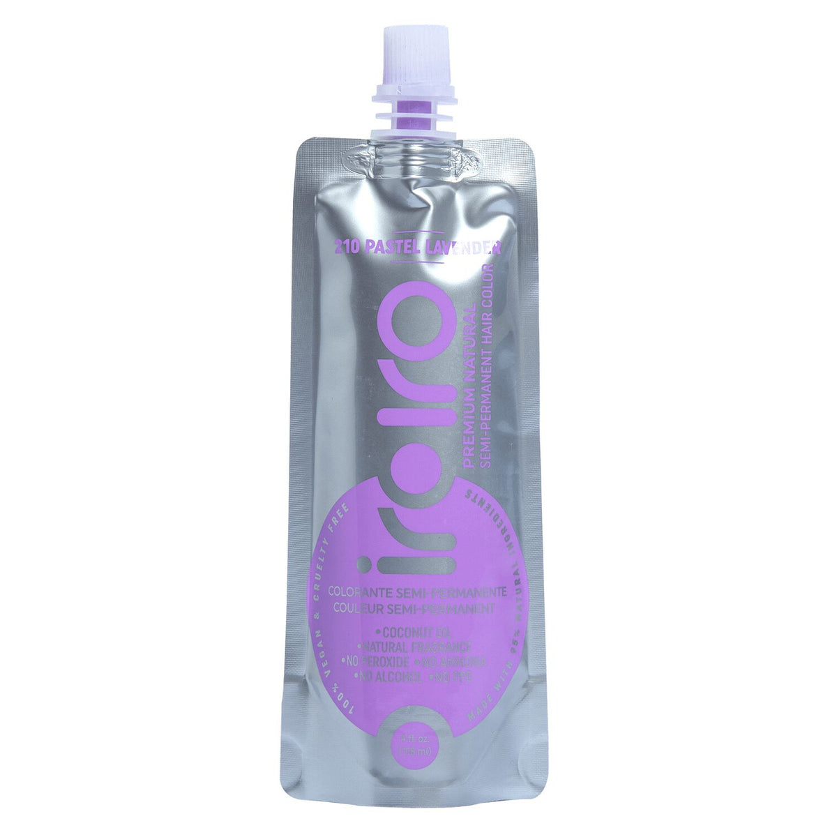 IroIro Premium Semi-Permanent Hair Color 4oz - 370 UV Neon Lavender