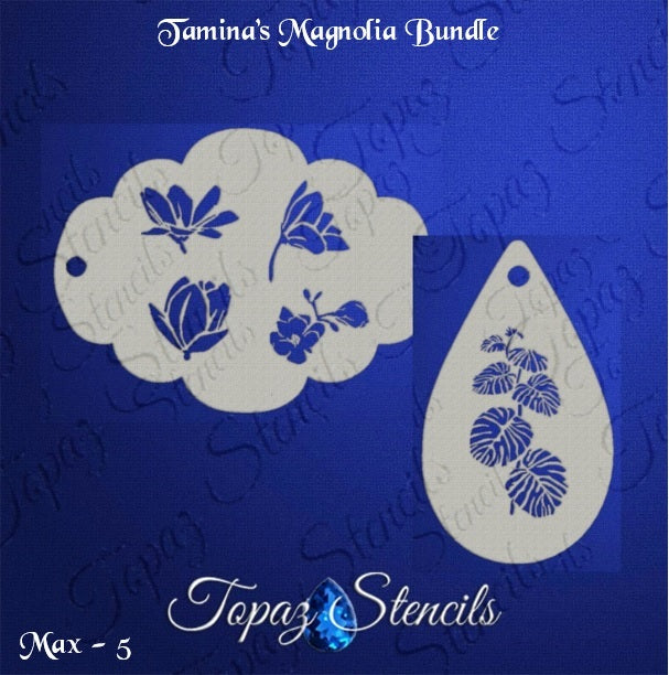 Tamina's Magnolia Bundle Stencil