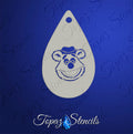 Fozzie Bear stencil