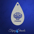 NRL Tigers stencil