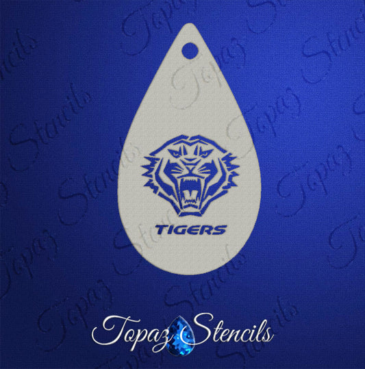 NRL Tigers Stencil