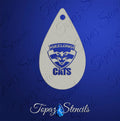 AFL Geelong Cats stencil