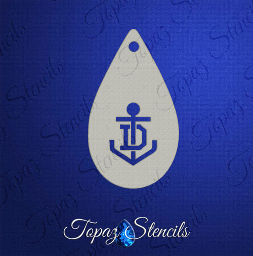 AFL Fremantle Dockers stencil