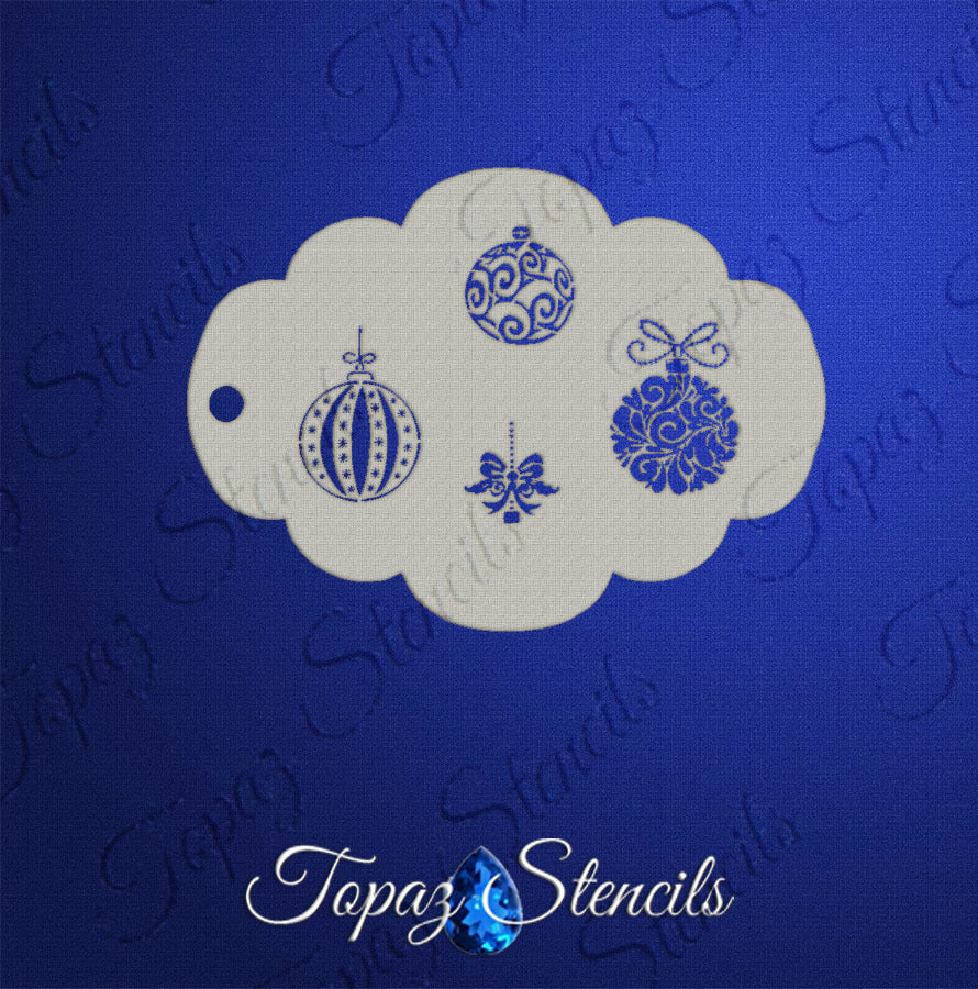 Ornaments stencil