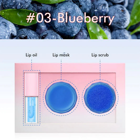 Graveyard Kiss - Lip Scrub Kit - Blueberry