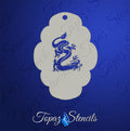 Chinese Dragon stencil