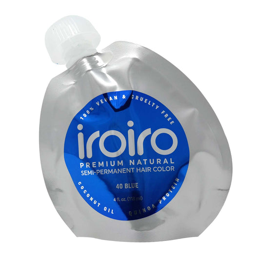 IroIro Premium Semi-Permanent Hair Color 4oz - 40 Blue