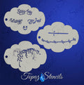 Taylor's Fortnight Elements stencil