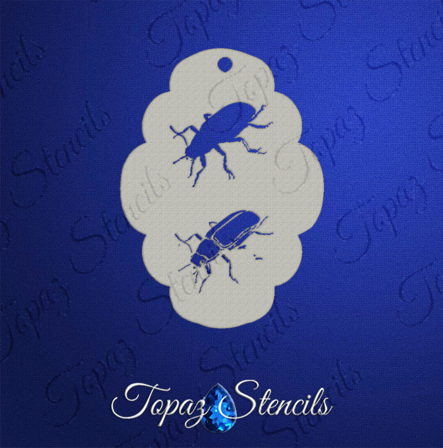 Beetle stencil