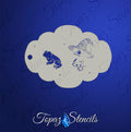 Magic Frog stencil