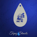 Call Me Ghost Face stencil
