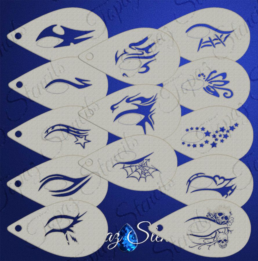 Elisa's Enchanted Eyes stencil