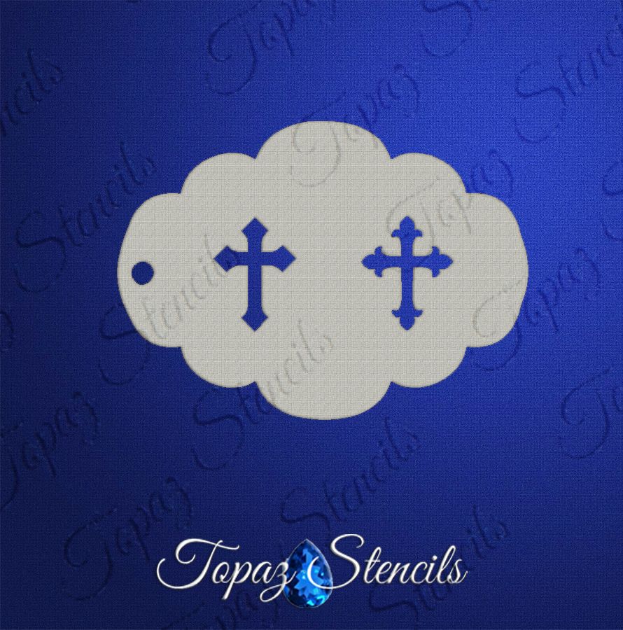 Crosses stencil