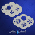 Peppermint Candies stencil