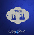 Wicked BFF's stencil