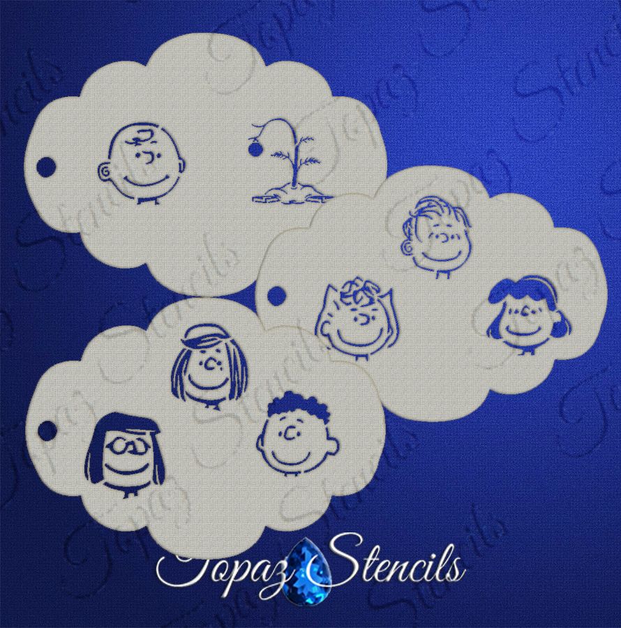 Charlie and Pals stencil