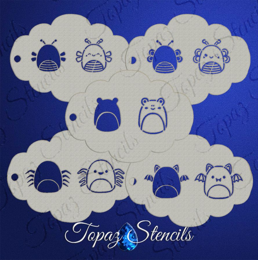 Squishmallo - Bugs and Critters stencil