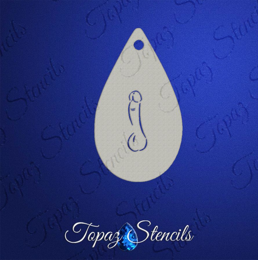 Penis stencil
