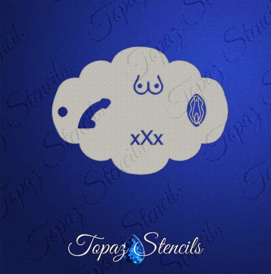 XXX Elements Set 1 stencil