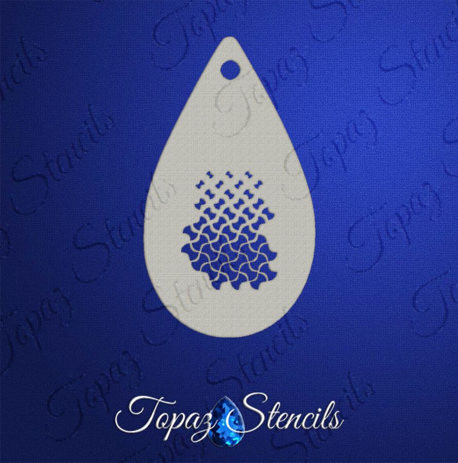 Unbweaveable stencil