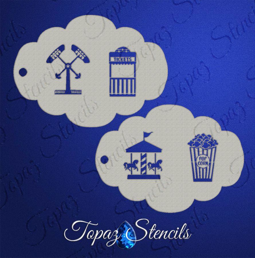 Carnival Set stencil
