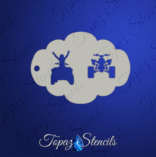 ATV Fun stencil