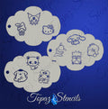 Sanrio Set stencil