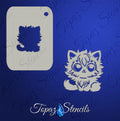 B&T Cute Kitten stencil