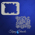 B&T Bloom Background stencil