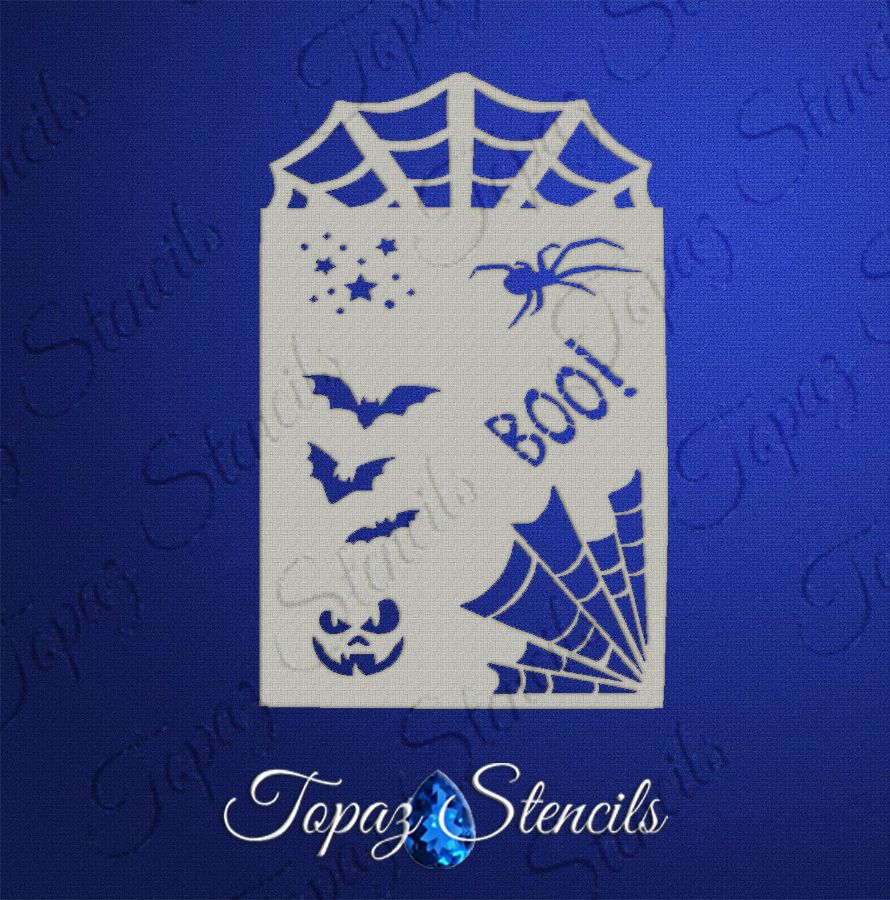 B&T Favorite Halloween Elements stencil