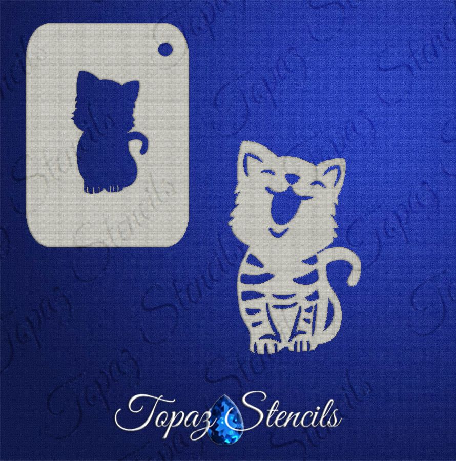 B&T Baby Kitty Cat stencil
