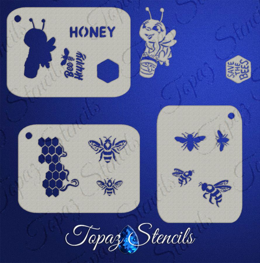 B&T Honey Bees Collection stencil