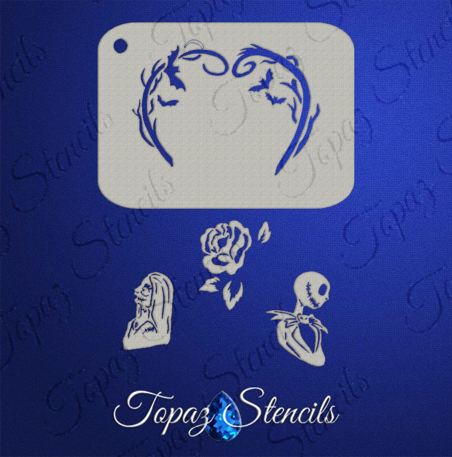 B&T Jack and Sally Set 2 stencil