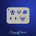 B&T Layered Stitch stencil