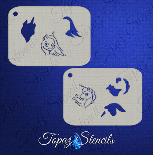 B&T Unicorns stencil