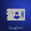 B&T Batman stencil