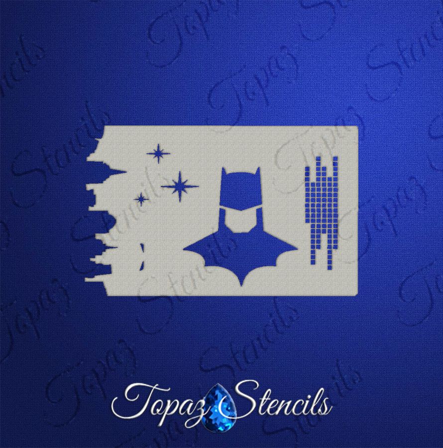 B&T Batman stencil