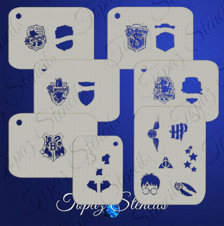 B&T Harry Potter Shields stencil